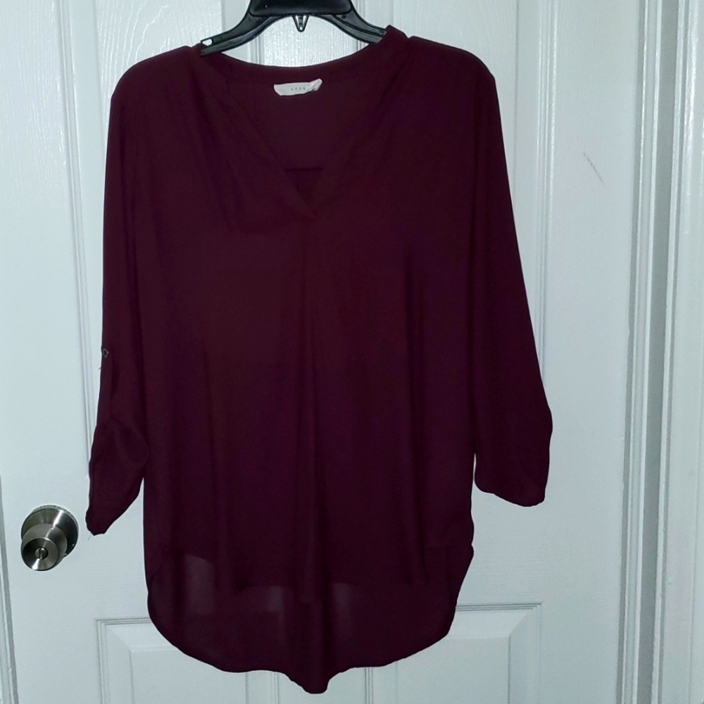 Plum Blouse